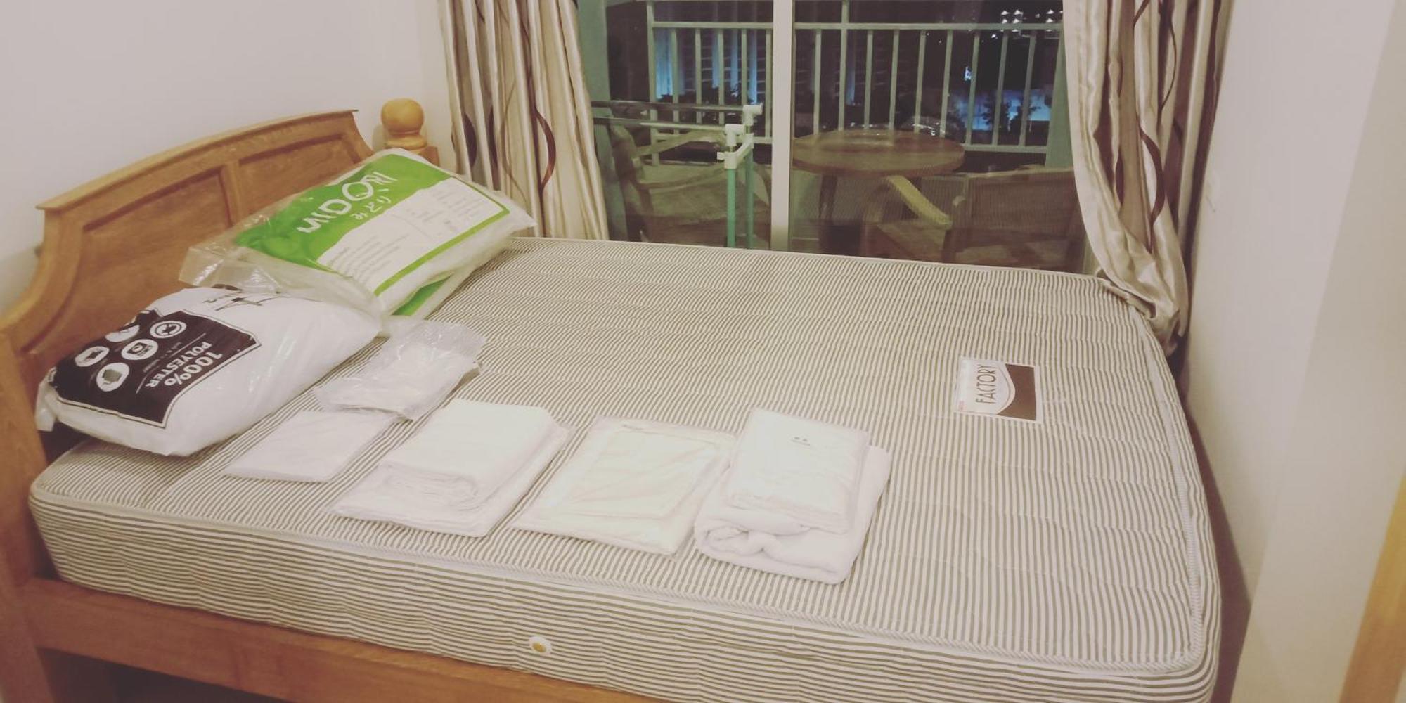 2 ห้องนอน 2 ห้องน้ำ Seaview Jomtien ชั้น18 Leilighet Eksteriør bilde