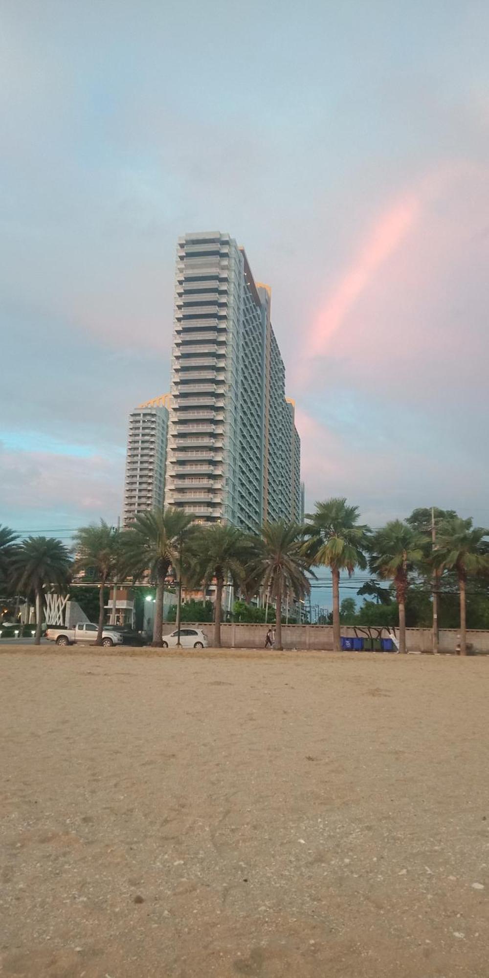 2 ห้องนอน 2 ห้องน้ำ Seaview Jomtien ชั้น18 Leilighet Eksteriør bilde