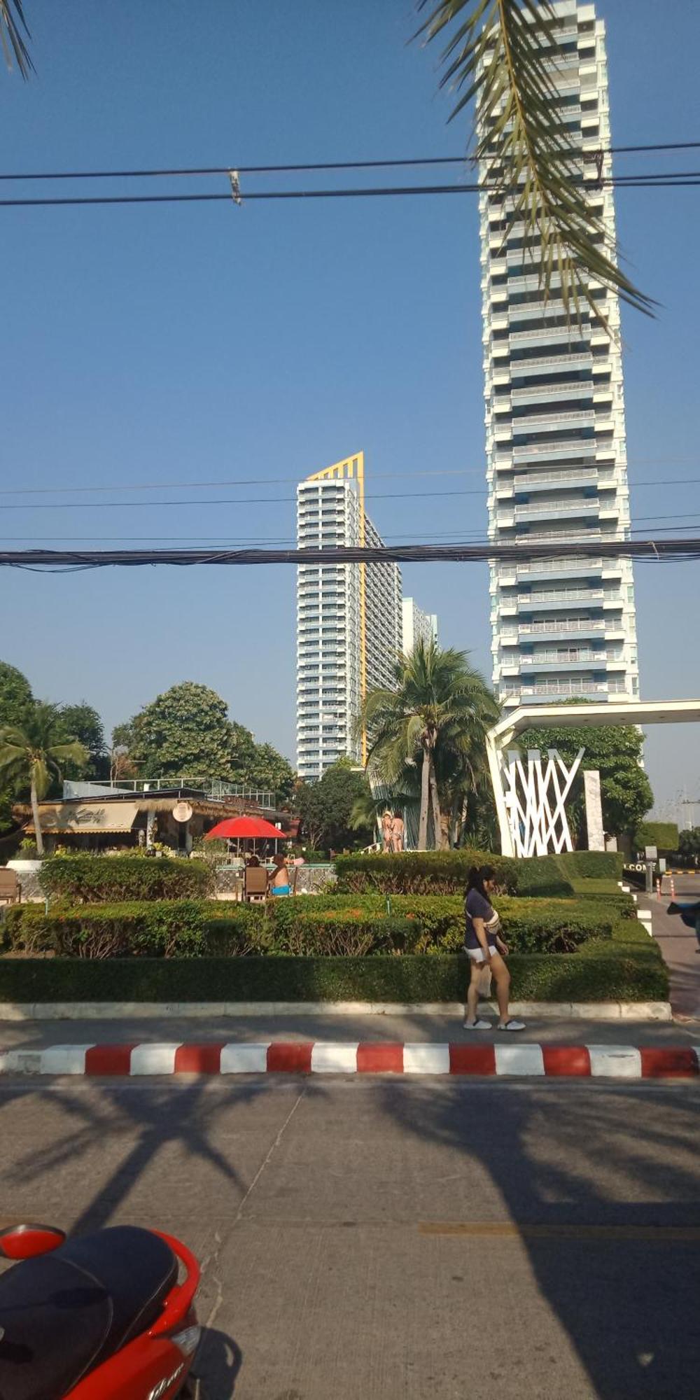 2 ห้องนอน 2 ห้องน้ำ Seaview Jomtien ชั้น18 Leilighet Eksteriør bilde